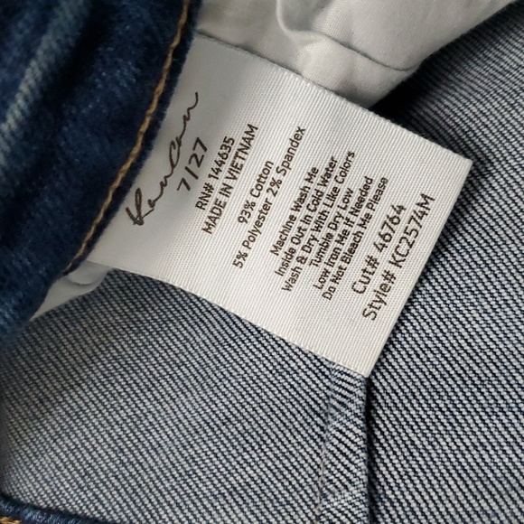 Wms KANCAN Distressed jeans (sz 7/27) - Picture 8 of 8